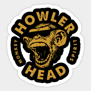 monkey head Sticker